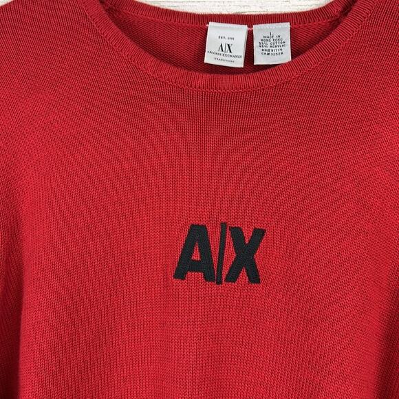 Vintage Armani Exchange Long Sleeve Sweater Women’s Size Large - Picture 2 of 7